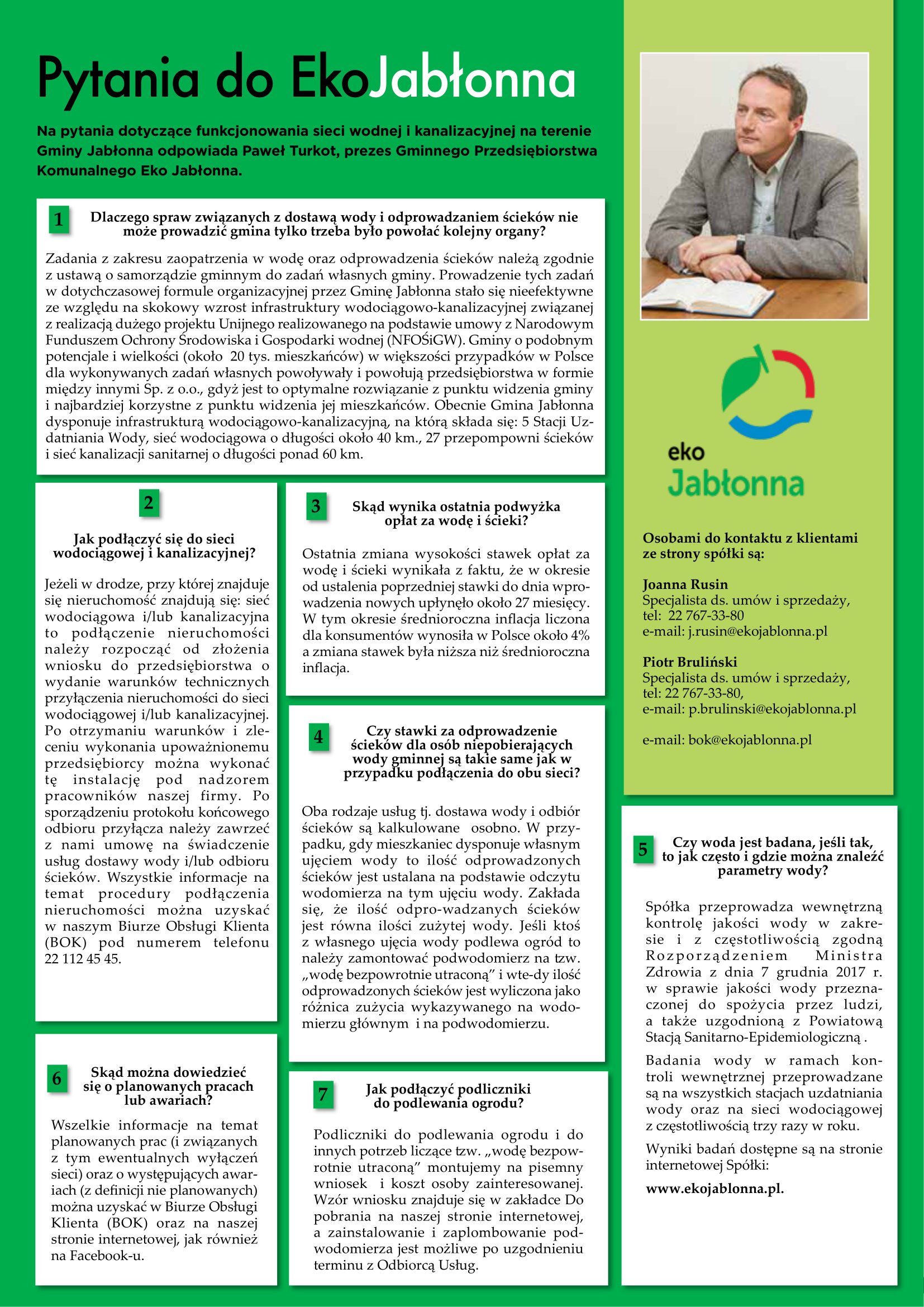 Wieści z Naszej Gminy nr 3 (73) str. 3 – Pytania do Eko Jabłonna - czerwiec/lipiec 2021 r.
